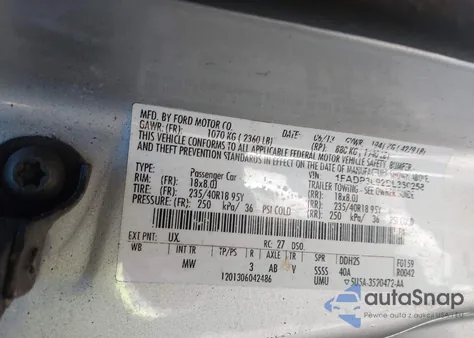 2013 Ford Focus St из США, поврежденный, VIN 1FADP3L92DL360258